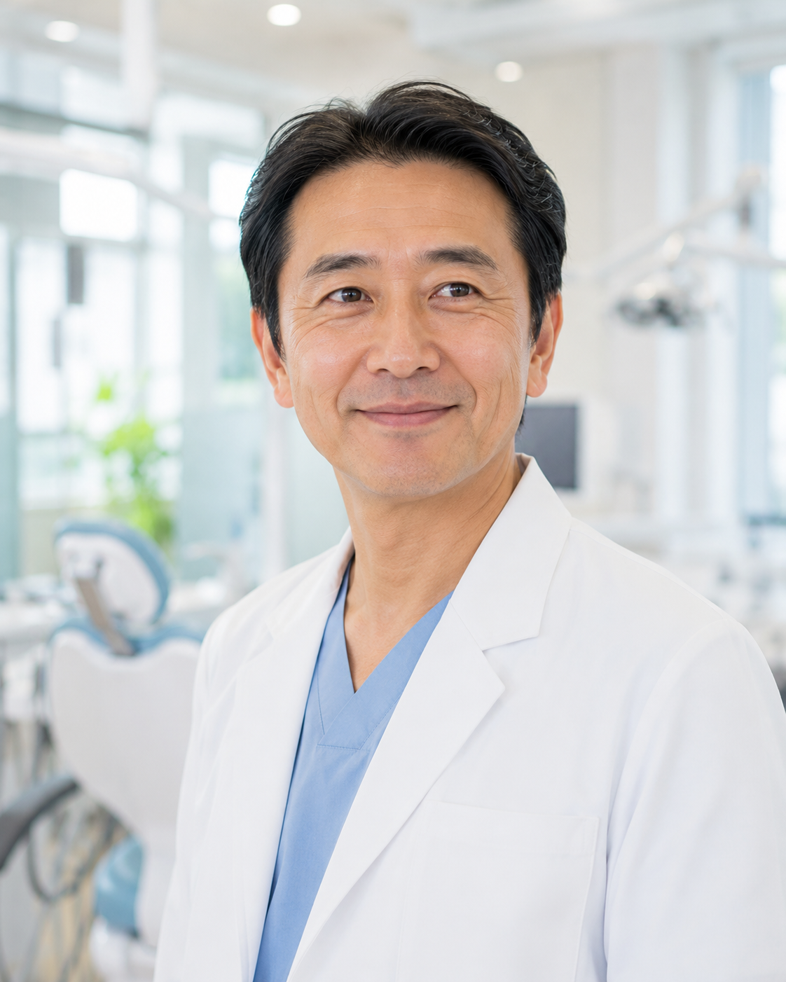 仲里歯科医院の院長挨拶イメージ